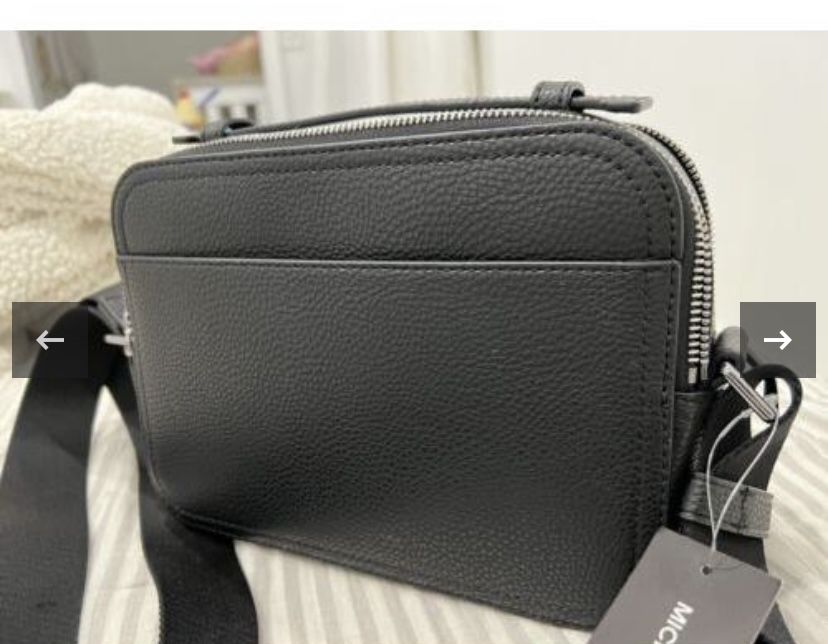Michael Kors сумка Cooper Pebbled Leather Crossbody Bag шкіра з USA!
