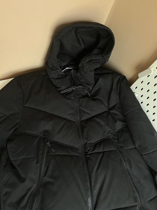 чоловіча зимова куртка zara розмір М довга ідеал
