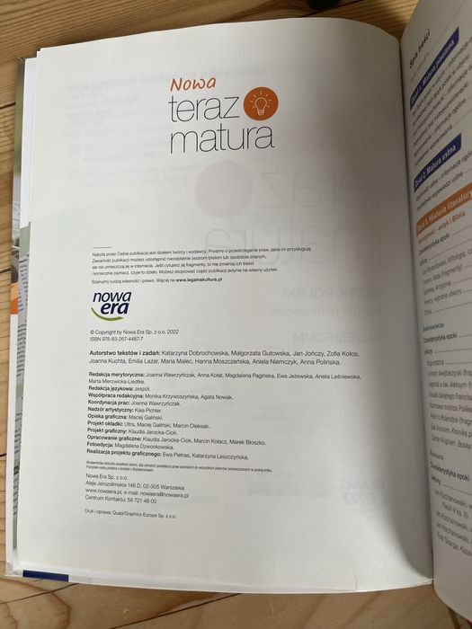 Nowa teraz matura J.polski poziom podstawowy Hanna Moszczeńska Zofia K