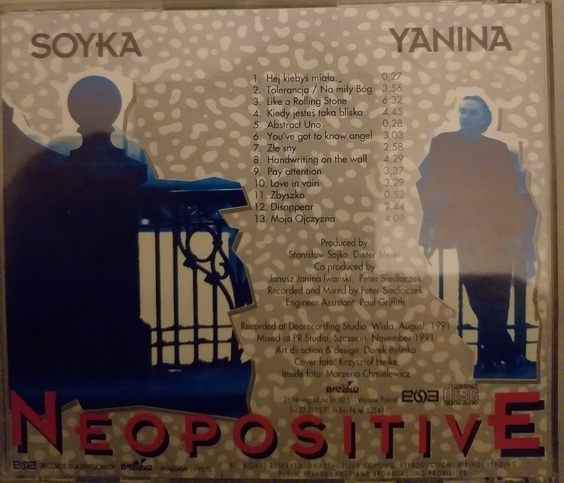 Soyka Yanina Neopositive 1992r