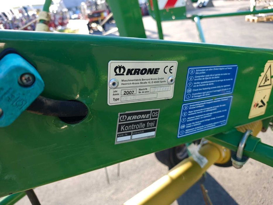Przetrząsacz Karuzelowy Krone - Przetrząsarka KRONE KW 462 - Jak Nowa!