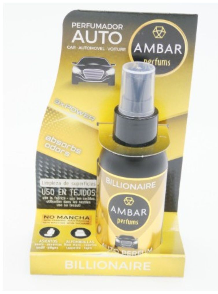 Ambientador Carro One 100 ml, aroma similar One Million Paco Rabanne