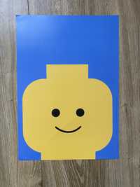 Plakat A3 do pokoju dziecka Lego
