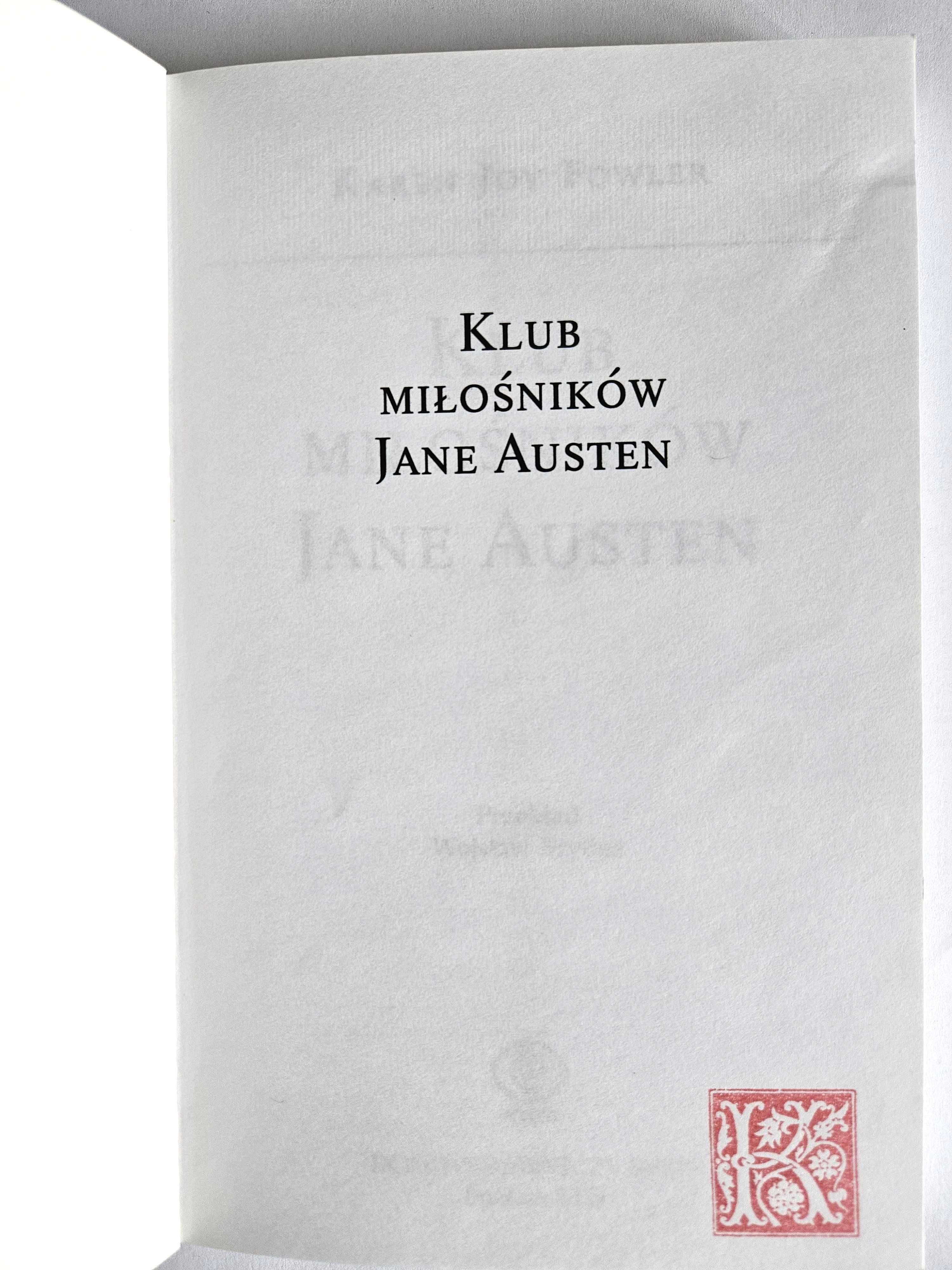 Klub miłośników JANE AUSTEN - Karen Joy Fowler