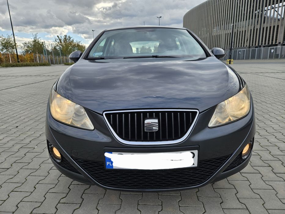 Seat Ibiza 2008 1.4MPI benzyna Klima Alu 5 drzwi  ŁADNA