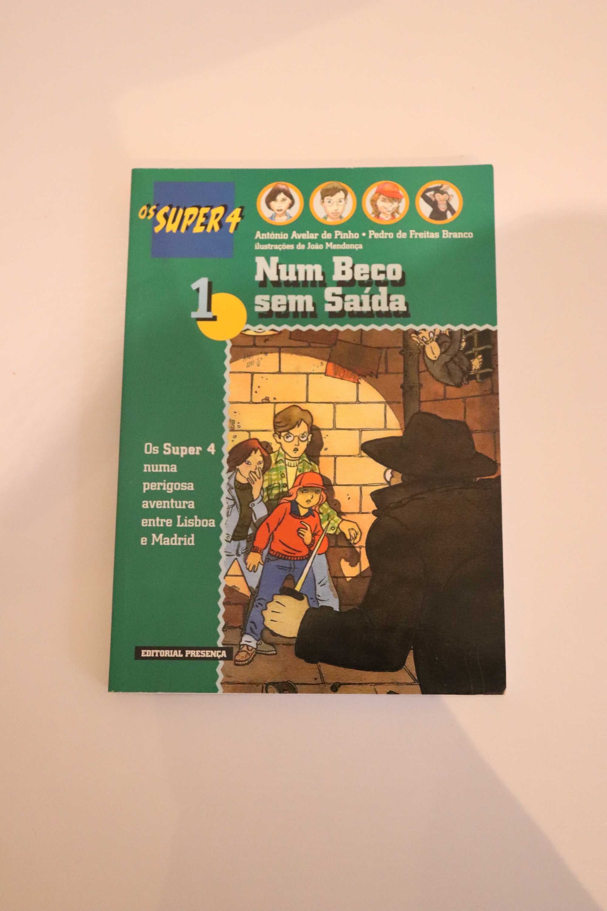 Livro - Os super4 - 1 - Num beco sem saída