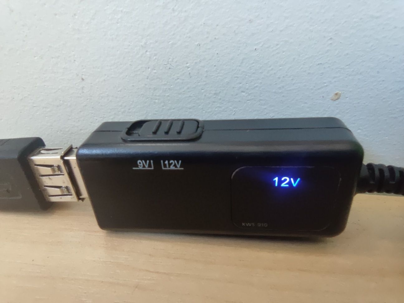 Кабель для роутера USB-DC 9V/12V для wifi от powerbank