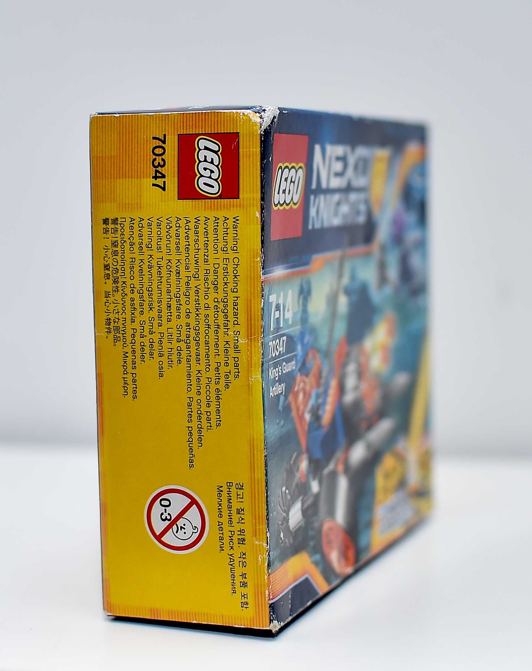 LEGO 70347 Nexo Knights Artyleria królewskiej straży (NOWE)