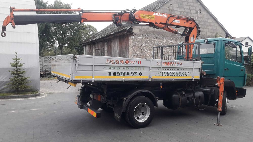 Mercedes 914  HDS wywrotka 3stronna super stan blokada mostu