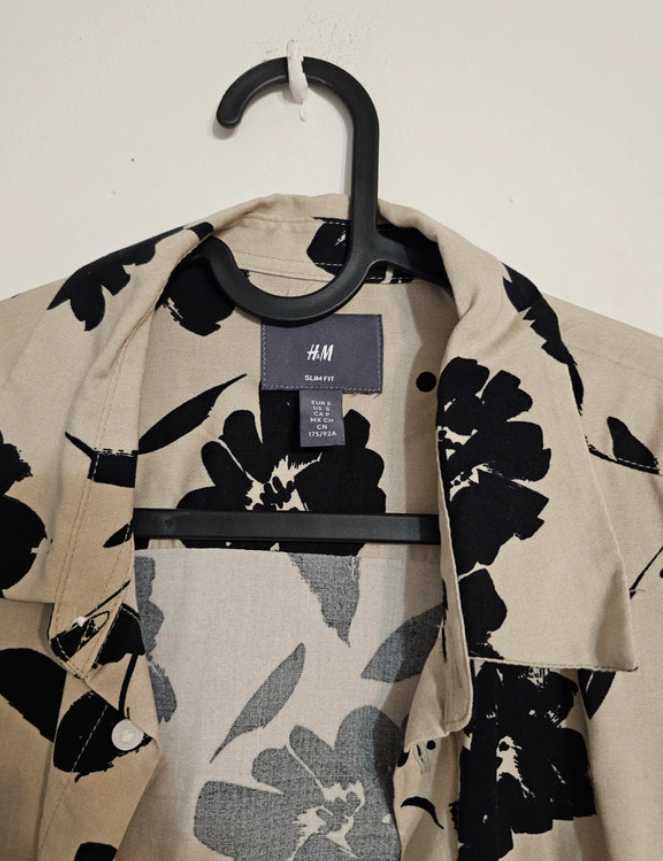 H&M koszula męska slim fit, rozmiar S