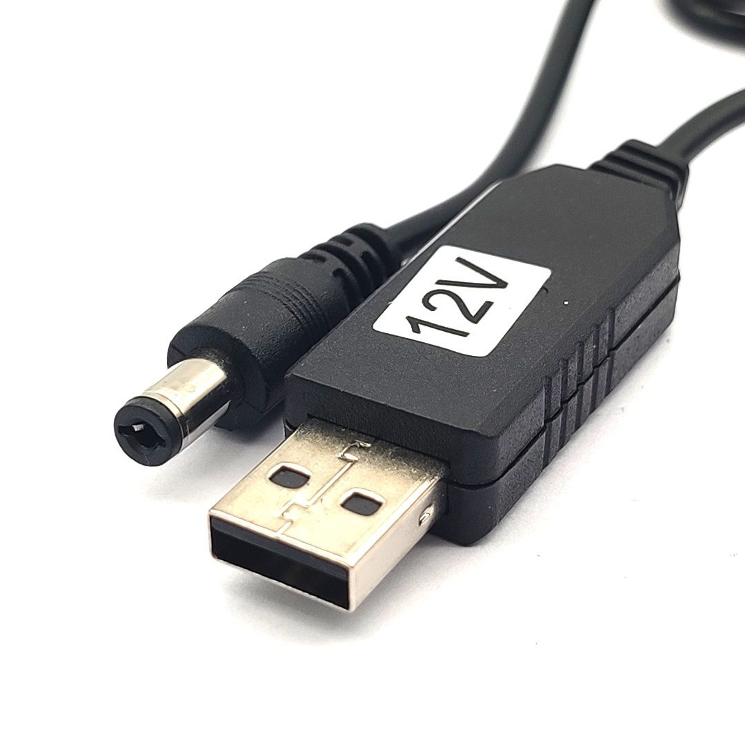 Кабель Usb/DC 12V для питания роутера, GPON терминала.