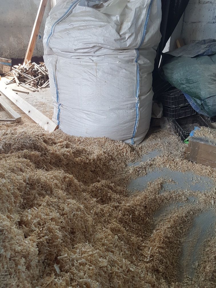 Trociny Wióry w bigbag