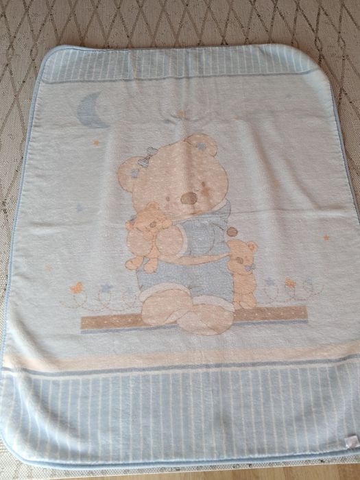 Cobertor Berço Menino + Oferta Manta