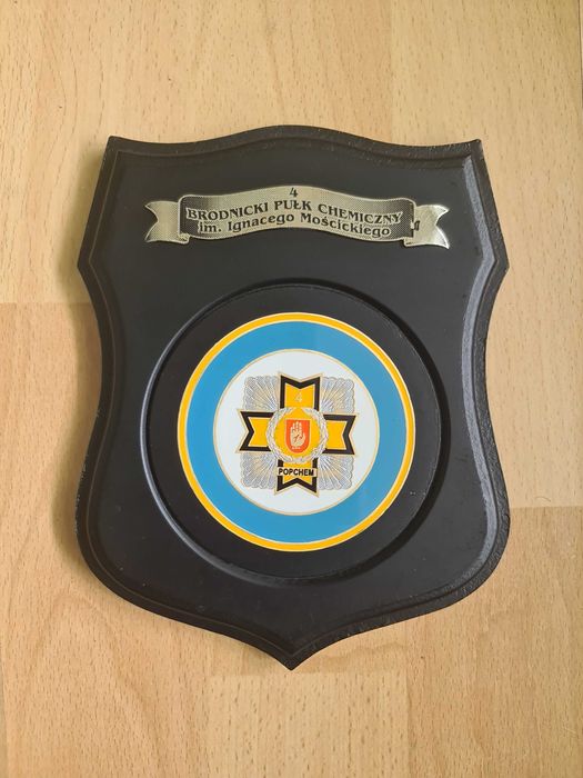 Ryngraf wojskowy pamiątkowy 4 Brodnicki Pułk Chemiczny