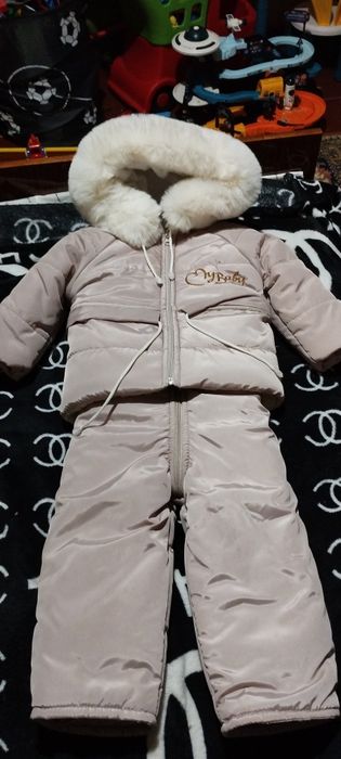 Детский зимний комбинезон 2 в 1