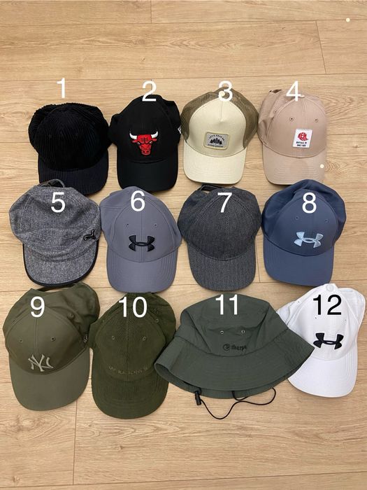 Кепка бейсболка New Era Puma Under Armour 47 brand New York Панама