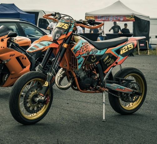 KTM EXC 125 supermoto A1 FMF