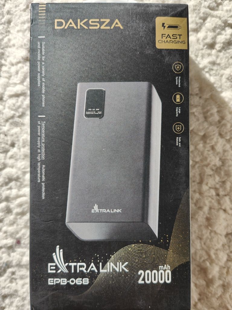 Powerbank Extralink 20000mah fast charge