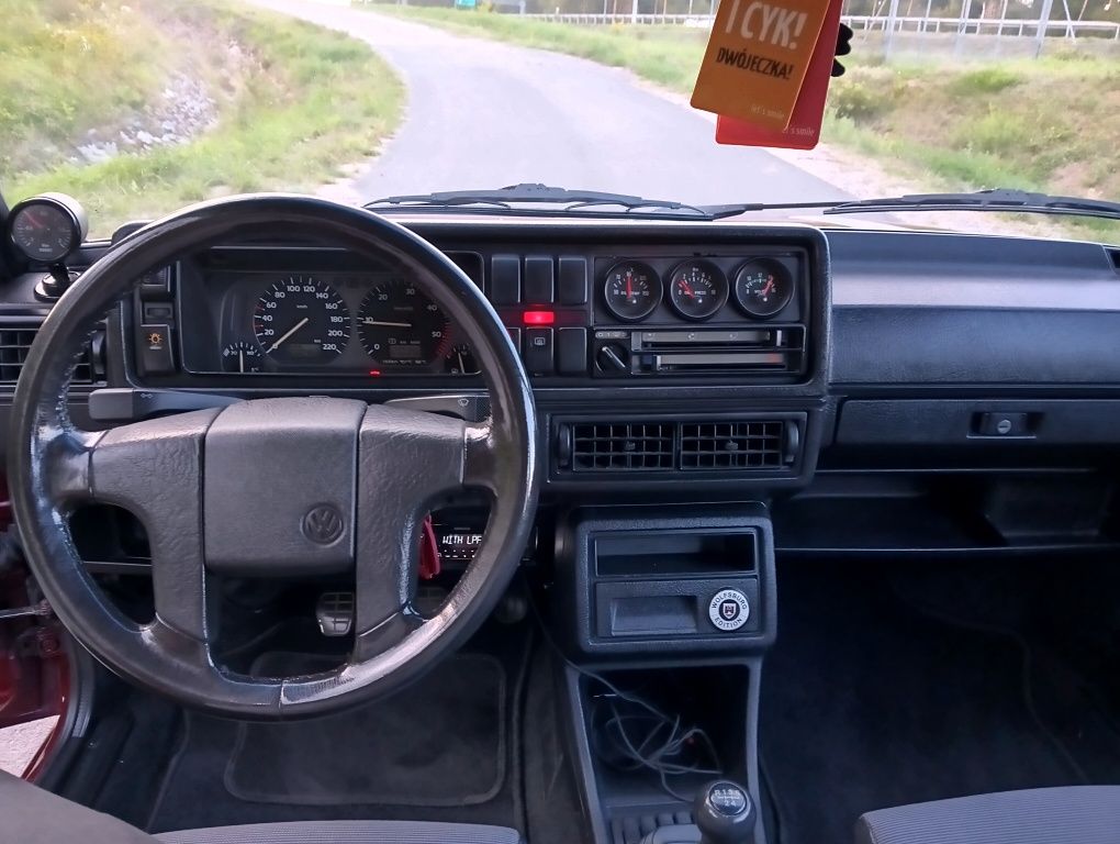 Volkswagen Golf 2 1.9 TDI 1z 1986r Wspomaganie Silnik po modyfikacji!
