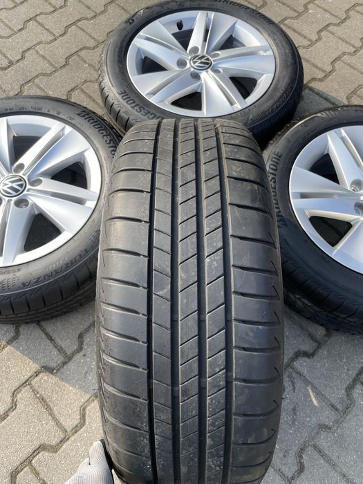 Nowe oryginalne koła 16” VW Golf 205/55/16 Bridgestone