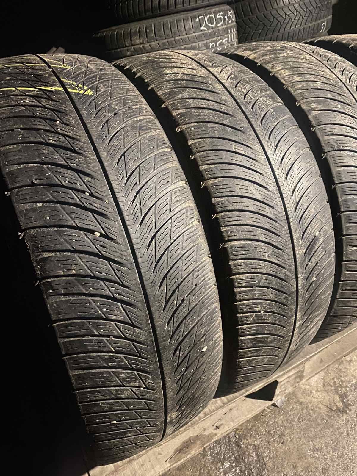 225.60.18 Michelin 4шт зима БУ склад шины резина из Европы 60 R18 225