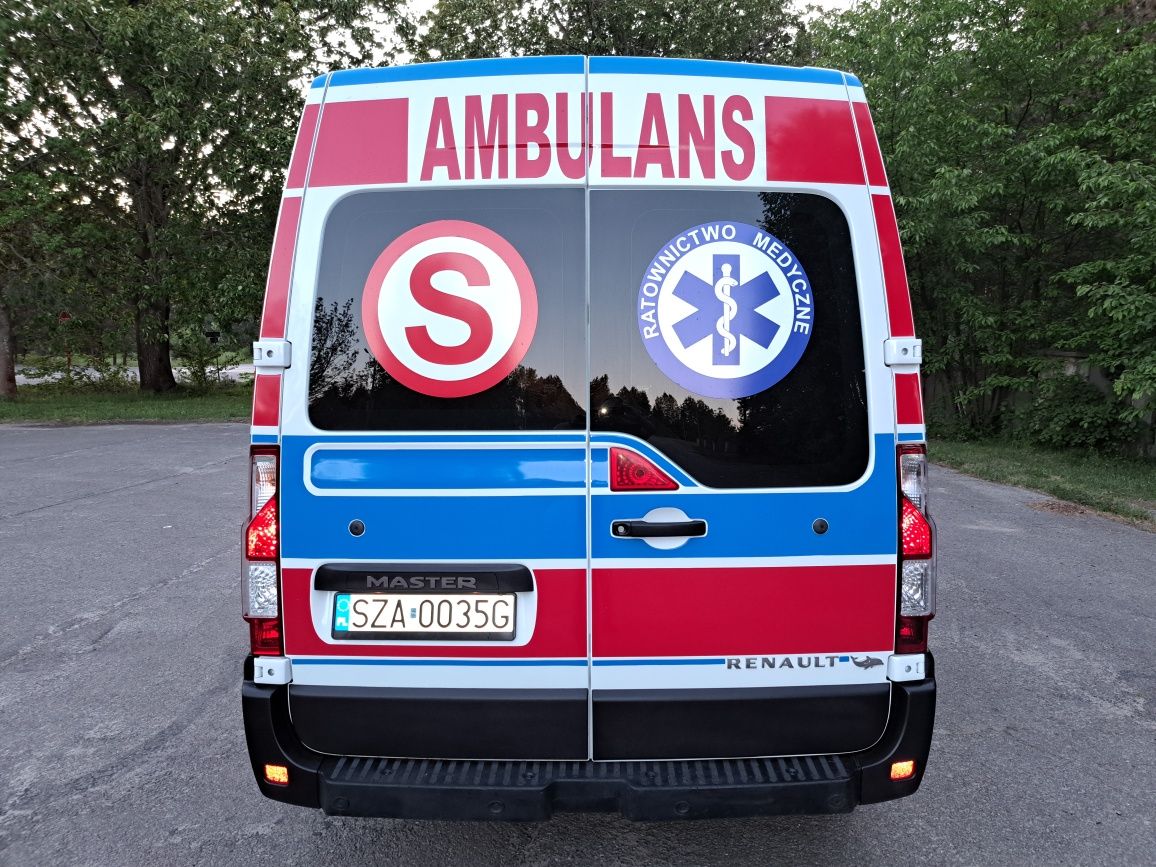 RENAULT MASTER 2.3 Dtci 180Km 2020Rok Karetka Ambulans NORMA 1789 B/C