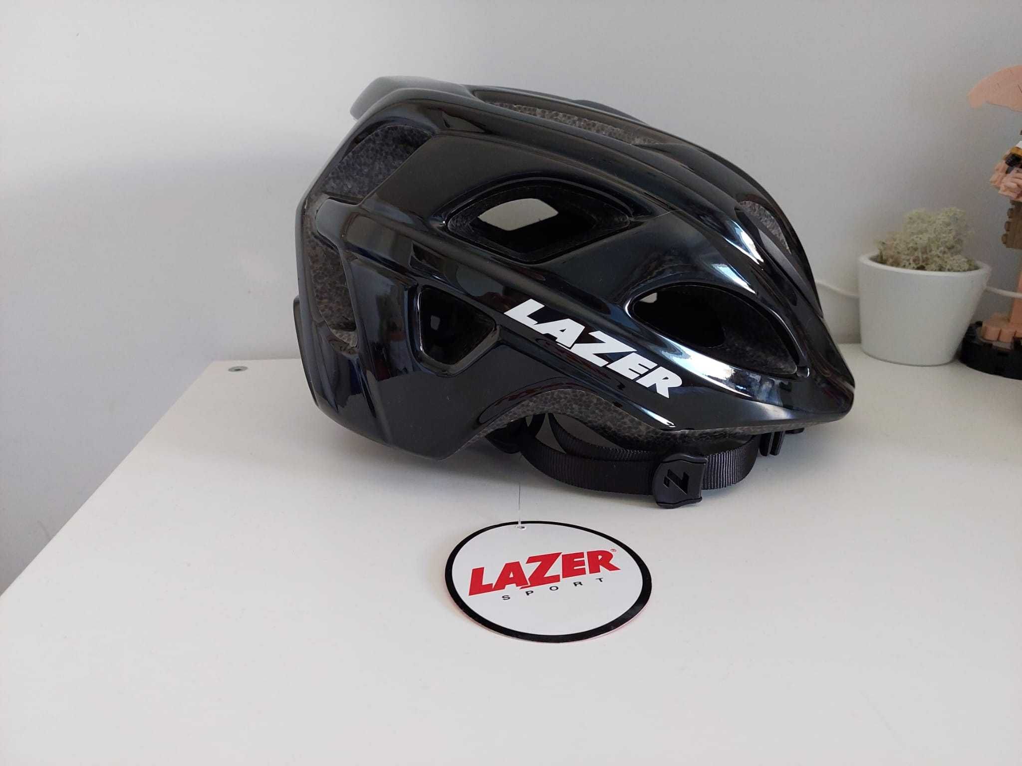 Nowy Kask Rowerowy LAZER BEAM Autofit rozmiar M 55-59 in-mold