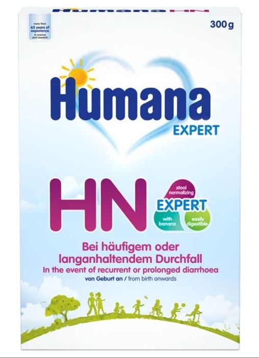 Детская  смесь  Humana HN  - каша бисквит греч. кук. яблоко  рисовая.