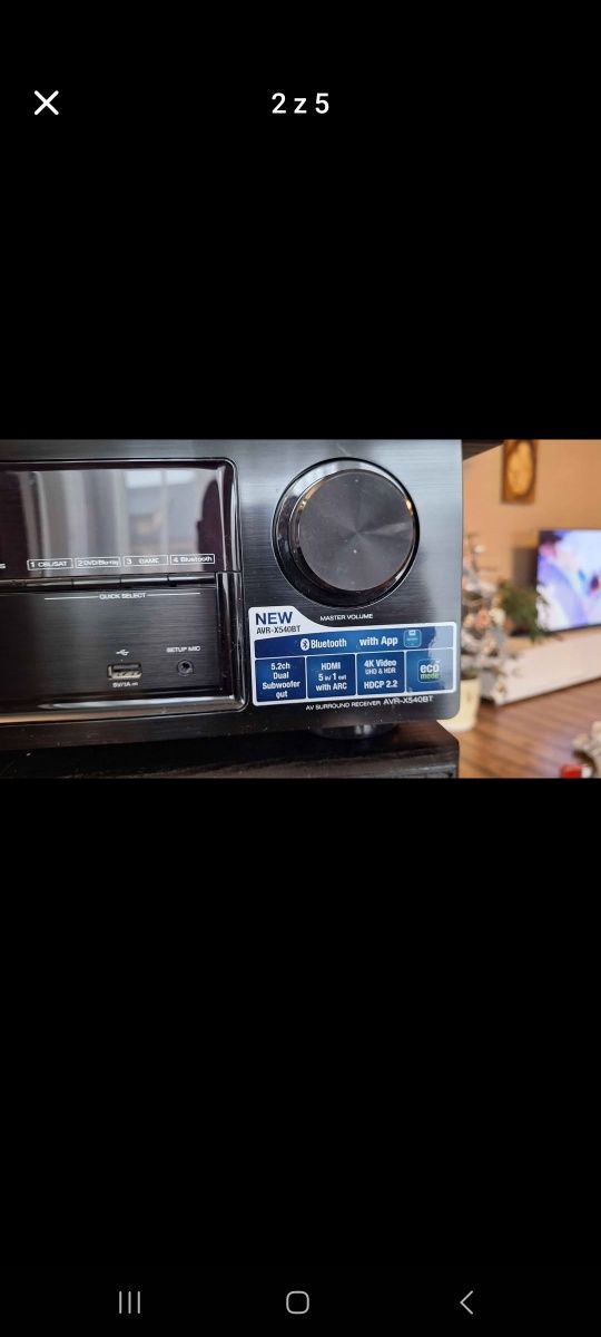 Kino Domowe DENON AVR-X540BT