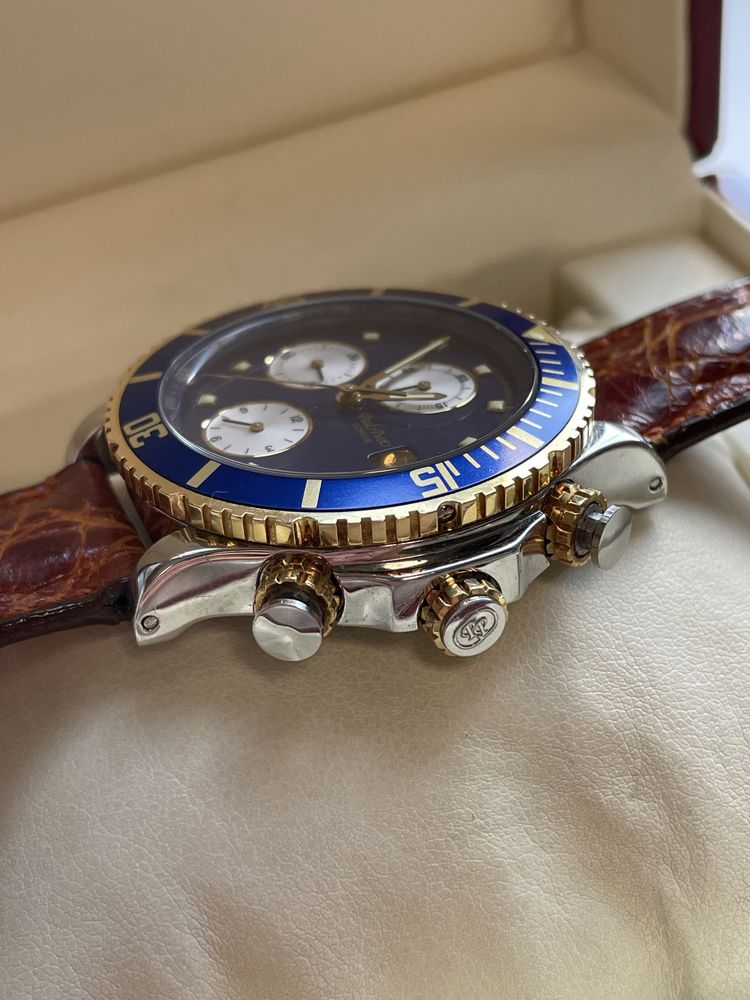 Zegarek Paul Picot Le Chronographe 18k 750 Chronograph Stan Idealny