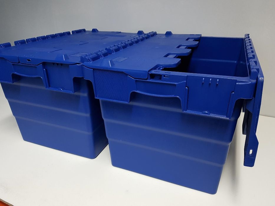 Pojemnik Transportowy Kurierski Magazynowy Skrzynka Kosz-60x40x32cm.