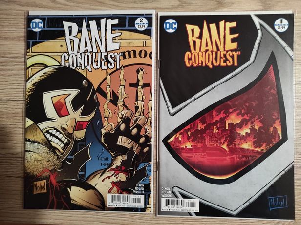 Bane conquest comic #1 e #2