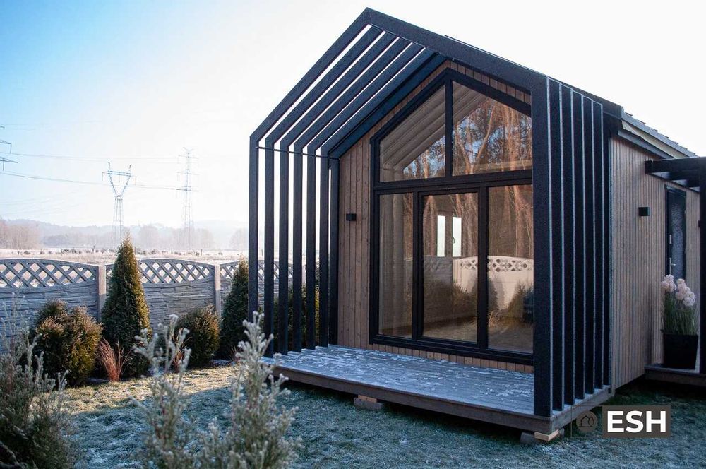 Eco Small House - Domek mobilny, modułowy całoroczny 35m2