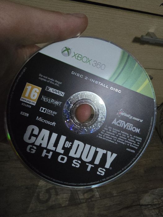 Call of Duty Ghostc disc 2 xbox 360 po polsku
