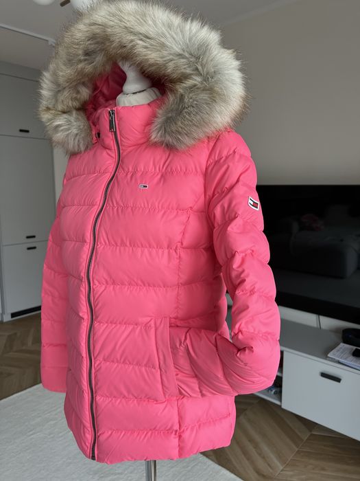 Kurtka puchowa zimowa damska Tommy Jeans M nowa