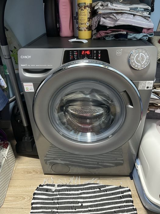 Pralka na gwarancji Candy Rapido Slim 8kg/1400 obr. Zdalne sterowanie