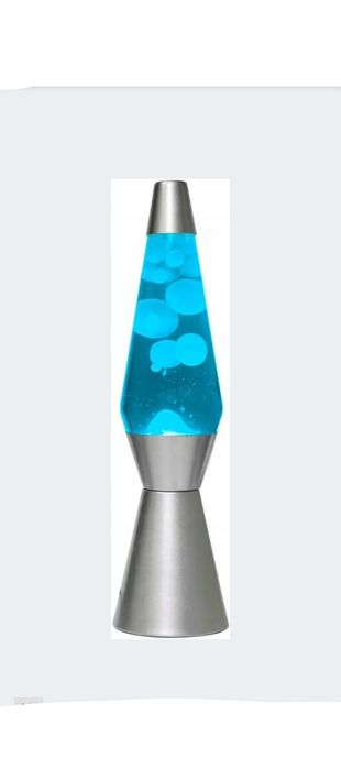 Lampa z Lawą 40 cm Lampka Lawowa Niebieska lava lawa