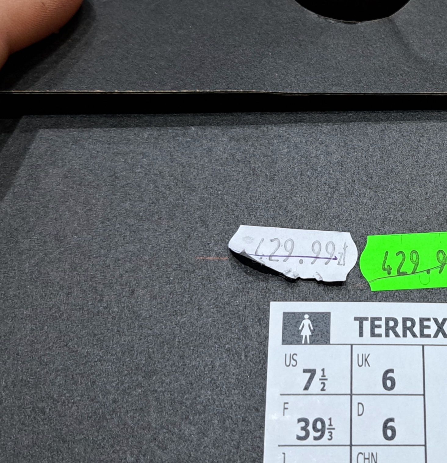 Buty adidas terrex eastril 39 1/3 miętowe trekkingowe turystyczne now