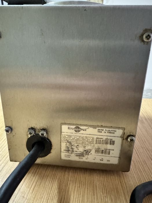 Aquecedor de molhos simples KRAMPOUZ BECIC1, como novo.