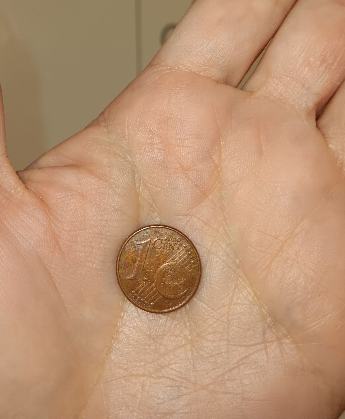 Moeda Rara de 1 cêntimo, de 1999 da Finlândia