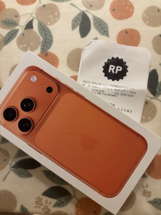 iphone17 laranja selado 512g