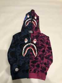 Зіп-худі Bape multicolor