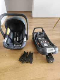 BabySafe York z bazą Isofix szaro-czarny