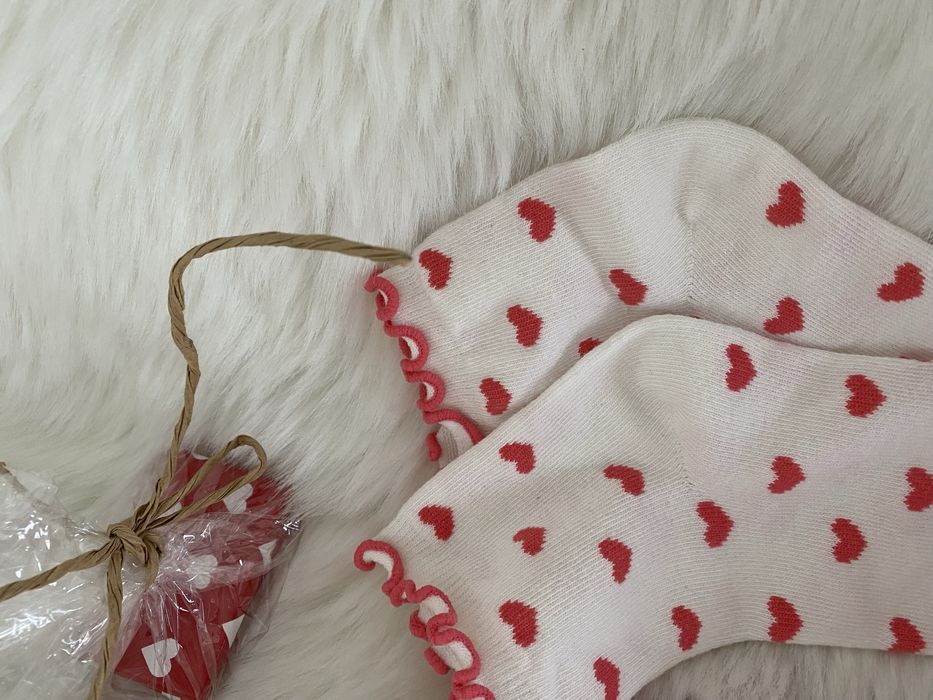 3x skarpetki dziewczęce, rozm. ok. 37-38