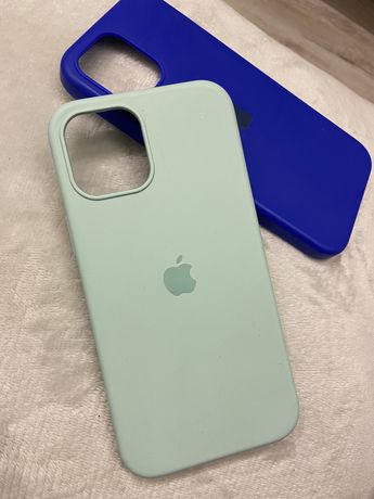 Чохли Apple Silicone Case iPhone 12 Pro max Spearmint