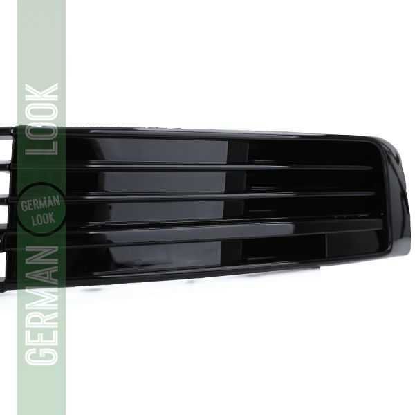 Grelha para-choque preta brilhante para VW T6 Multivan sem ACC 15 a 19