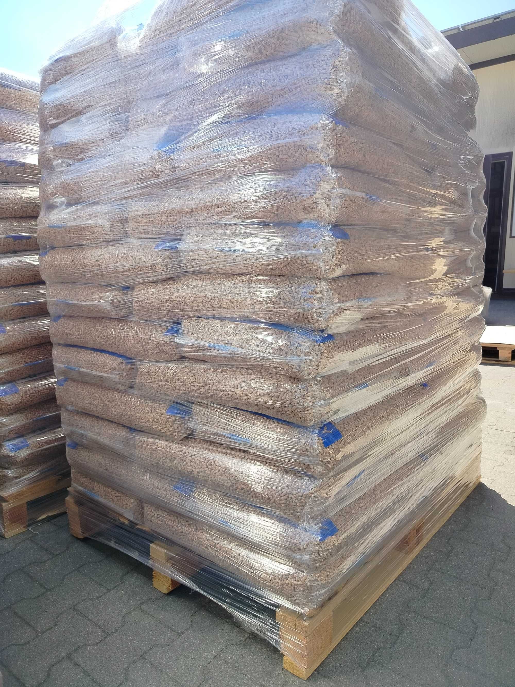 Pellet BIO ekologiczny z drzew iglastych pellet Premium 1t transport