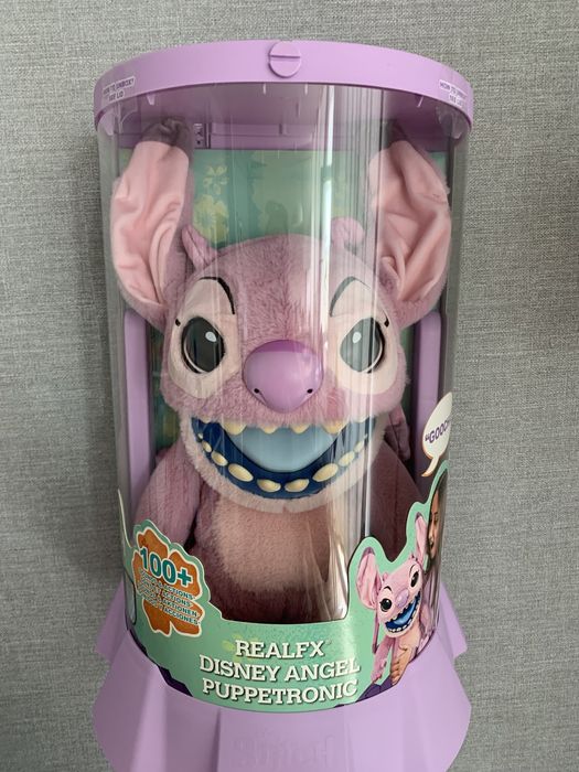 В наявності Lilo Stitch Стіч Стітч Стич інтерактивна іграшка рожевий