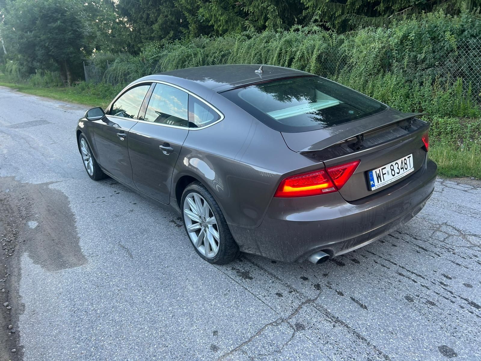 Uszkodzone Audi A7