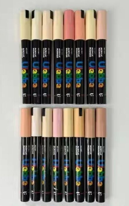 Акрилові маркери, маркери